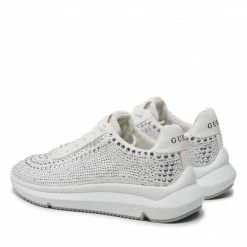 Sneakers Trainers GUESS - Deglitz FL6DGZ FAB12 SILVE White -GUESS Sales Store 03 0000209892109 mg