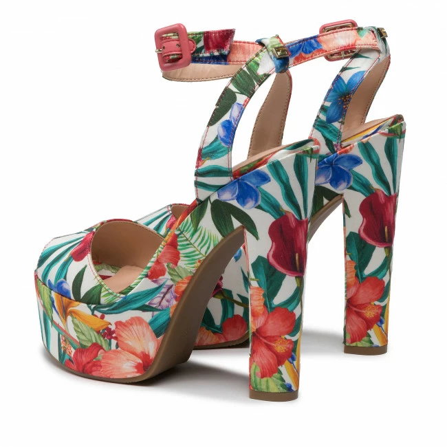 Casual Sandals Sandals GUESS - Garza4 FL6G4R SAT03 FLOWE Colourful 3 Casual Sandals Sandals GUESS - Garza4 FL6G4R SAT03 FLOWE Colourful - Image 3