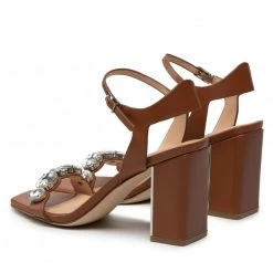 Elegant Sandals Sandals GUESS - Maliny FL6MLY LEA03 CUOIO Brown -GUESS Sales Store 03 0000209893212 mk