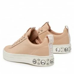 Sneakers Trainers GUESS - Rivet3 FL6RV3 LEA12 CREAM Pink -GUESS Sales Store 03 0000209895094 mk
