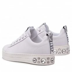 Sneakers Trainers GUESS - Rivet3 FL6RV3 LEA12 WHITE White -GUESS Sales Store 03 0000209895124 kt