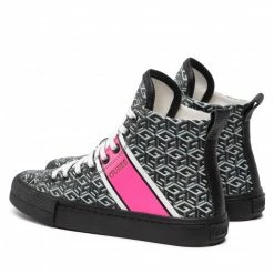 Sneakers Trainers GUESS - Elga FL7ELG ELE12 BLKFU Black -GUESS Sales Store 03 0000300736517 ph