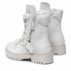 Ankle Boots GUESS - Oklee FL7OKL LEA10 IVORY Beige -GUESS Sales Store 03 0000300738030 pa