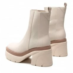 Ankle Boots GUESS - Vaneta FL7VAN LEA10 IVORY Beige -GUESS Sales Store 03 0000300743614 bs