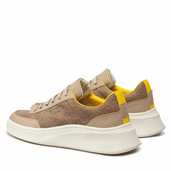 Sneakers Trainers GUESS - Dolo FM7DOL ELE12 BEIBR Brown 3 Sneakers Trainers GUESS - Dolo FM7DOL ELE12 BEIBR Brown - Image 3