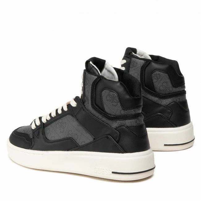 Sneakers Trainers GUESS - Verona Basket Mid FM7VBM ELL12 BLACO Black 3 Sneakers Trainers GUESS - Verona Basket Mid FM7VBM ELL12 BLACO Black - Image 3