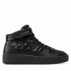 Sneakers Trainers GUESS - Vyves FL8VYV LEA12 BLACK Black -GUESS Sales Store 03 0000300903308 bs