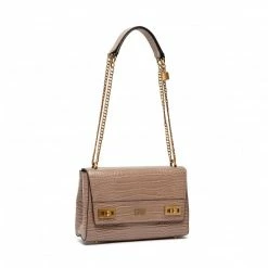 Classic Handbag GUESS - Katey Croc Flap Shoulder Bag HWCB84 94190 LGR Brown -GUESS Sales Store 03 0190231588283 ph