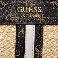 Classic Handbag GUESS - Kasinta Raffia Cut Out Tote HWSB84 17230 BWL Beige -GUESS Sales Store 03 0190231588535 ks