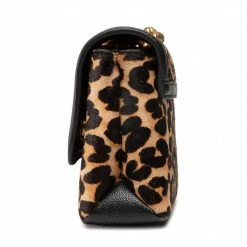 Evening Handbags Handbag GUESS - Abey (LH) Mini Bags HWLH85 58780 LEO Brown, Black -GUESS Sales Store 03 0190231633174 bs