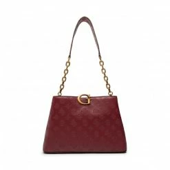 Classic Handbag GUESS - G Vibe (PB) HWDB86 58190 MTG Dark Red -GUESS Sales Store 03 0190231634126 sw