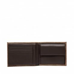 Men's Wallets Large Men's Wallet GUESS - Vezzola Slg SMVZLA LEA24 BBO Brown -GUESS Sales Store 03 7628067544645 plj