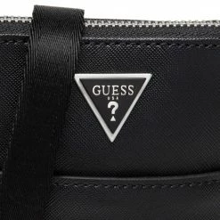 Men's Saszetka GUESS - Certosa Device Holder HMCERT P2284 BLA Black -GUESS Sales Store 03 7628067762049 bs