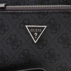 Leather Beauty Case GUESS - Vezzola Smrt Mltpckt Bty Case HMEVZL P2295 BLA Grey -GUESS Sales Store 03 7628067763213 ki