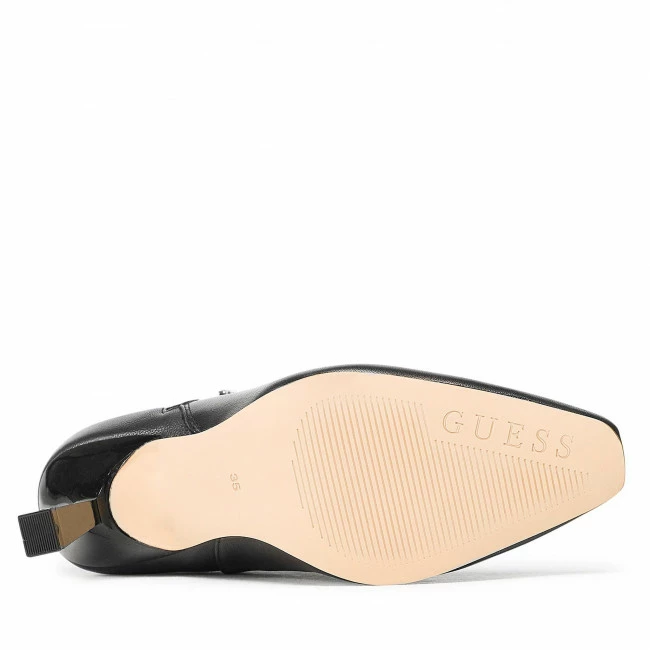 Ankle Boots GUESS - Brunela FL7BRU LEA09 BLACK Black 4 Ankle Boots GUESS - Brunela FL7BRU LEA09 BLACK Black - Image 4