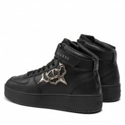 Sneakers Trainers GUESS - Vyves FL7VYV LEA12 BLACK Black -GUESS Sales Store 04 0000300743737 ts