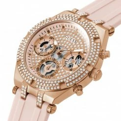 Women's Wristwatch GUESS - Night Life GW0407L3 PINK/PINK Pink -GUESS Sales Store 04 0091661526725 az