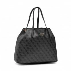 Canvas Totes & Shoppers Handbag GUESS - Vikky (SG) HWSG69 95240 COA Grey -GUESS Sales Store 04 0190231147145 mt 1