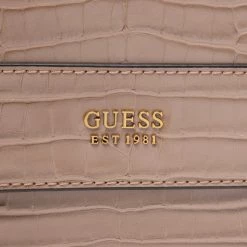 Classic Handbag GUESS - Katey Croc Flap Shoulder Bag HWCB84 94190 LGR Brown -GUESS Sales Store 04 0190231588283 ph