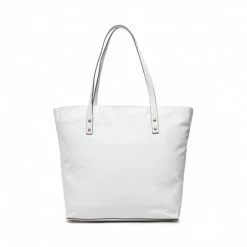Canvas Totes & Shoppers Handbag GUESS - Eco Gemma (EYB) HWEYB8 39523 WHITE White -GUESS Sales Store 04 0190231605645 swa