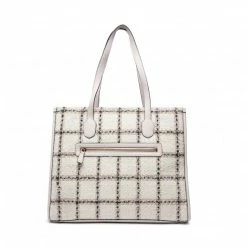 Canvas Totes & Shoppers Handbag GUESS - Silvana (WT) HWWT86 65230 WIB Beige -GUESS Sales Store 04 0190231638957 swa
