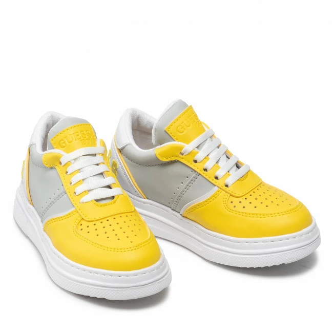 Laced Shoes Trainers GUESS - Afi FI6BAF ELE12 YEGRY Grey, Yellow 5 Laced Shoes Trainers GUESS - Afi FI6BAF ELE12 YEGRY Grey, Yellow - Image 5