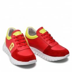 Laced Shoes Trainers GUESS - Luigi FJ6LUI ELE12 RED Red -GUESS Sales Store 05 0000209878684 rz 1