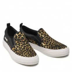 Sneakers Plimsolls GUESS - Preska2 FL6PK2 FAP12 LEOPA Brown, Colourful -GUESS Sales Store 05 0000209880861 rz
