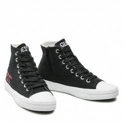 Plimsolls Sneakers GUESS - Ederle Hi Ii FM6EHS FAB12 BLACK Black -GUESS Sales Store 05 0000209881691 rz