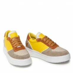 Sneakers Trainers Guess - Afi FJ6GAF LEA12 LTGRE Colourful, Yellow -GUESS Sales Store 05 0000209886153 mk