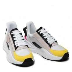 Sneakers Trainers GUESS - Bailia2 FL6B2L FAL12 WHIYE White, Colourful -GUESS Sales Store 05 0000209891362 ki