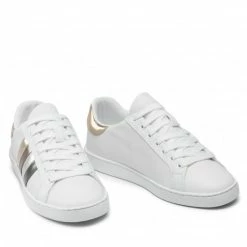 Sneakers Trainers GUESS - Jacobb2 FL6JBB LEA12 WHPLA White -GUESS Sales Store 05 0000209892697 plj