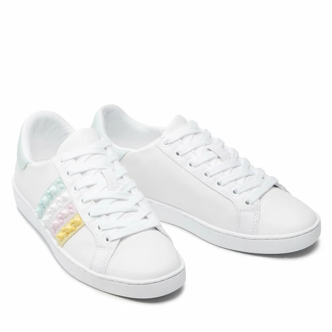 Sneakers Trainers GUESS - FL6JCB LEA12 WHLBL White 3 Sneakers Trainers GUESS - FL6JCB LEA12 WHLBL White - Image 3