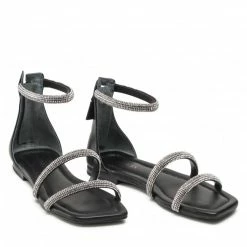 Casual Sandals Sandals GUESS - Sabella FL6SLL LEA03 BLACK Black -GUESS Sales Store 05 0000209895377 rz