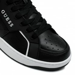 Sneakers Trainers GUESS - Basqet FL7BSQ LEA12 BLACK Black -GUESS Sales Store 05 0000300735558 rz