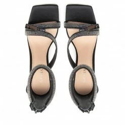 Elegant Sandals Sandals GUESS - Jeomie FL7JME SAT03 BLACK Black -GUESS Sales Store 05 0000300737620 mk