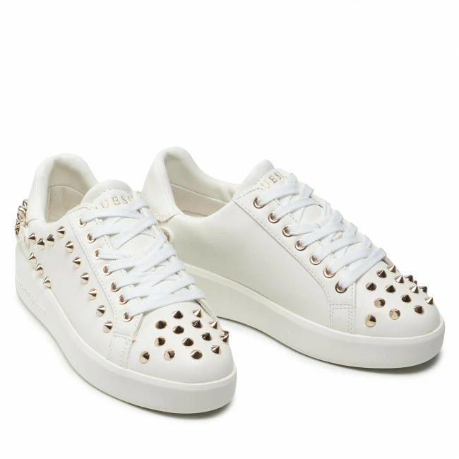 Sneakers Trainers GUESS - Renatta FL7RNT LEA12 MILK White 5 Sneakers Trainers GUESS - Renatta FL7RNT LEA12 MILK White - Image 5