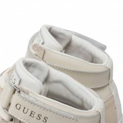 Sneakers Trainers GUESS - Vyves FL7VYV LEA12 IVORY Beige -GUESS Sales Store 05 0000300743812 mg