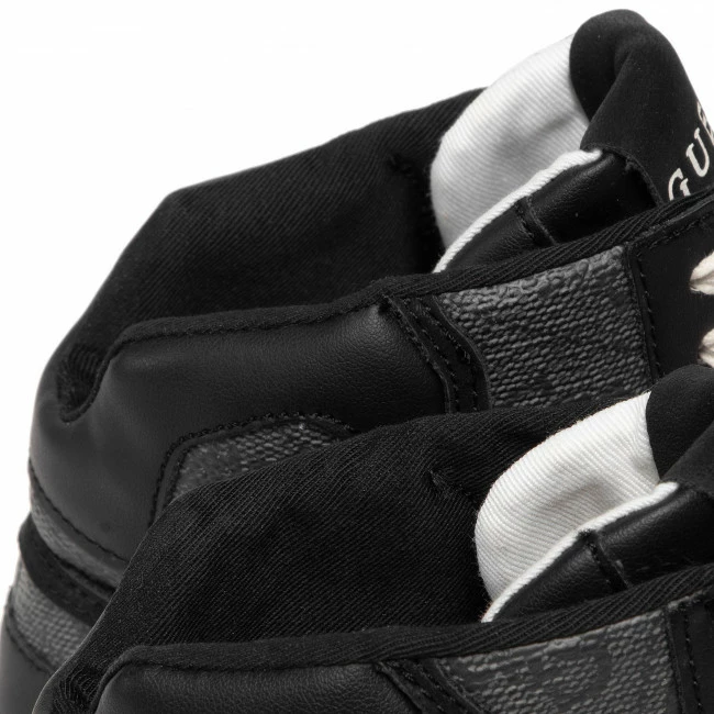 Sneakers Trainers GUESS - Verona Basket Mid FM7VBM ELL12 BLACO Black 5 Sneakers Trainers GUESS - Verona Basket Mid FM7VBM ELL12 BLACO Black - Image 5