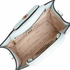 Classic Handbag GUESS - HWWB86 99760 NATURAL/ALOE PALM Beige, Blue -GUESS Sales Store 05 0000300883471 is