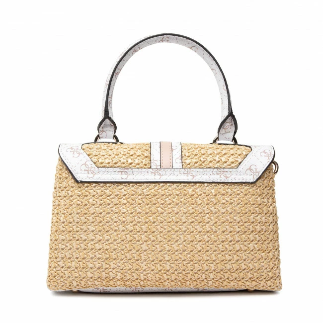 Classic Handbag GUESS - Kasiint Raffia Top Handle Flap HWSG841 7200 WLT Beige, Colourful 5 Classic Handbag GUESS - Kasiint Raffia Top Handle Flap HWSG841 7200 WLT Beige, Colourful - Image 5