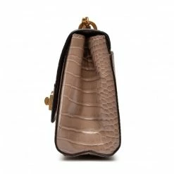 Classic Handbag GUESS - Katey Croc Flap Shoulder Bag HWCB84 94190 LGR Brown -GUESS Sales Store 05 0190231588283 ph