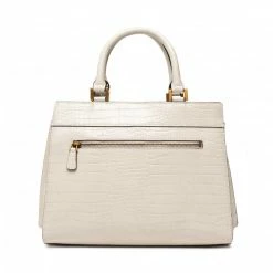 Classic Handbag GUESS - Katey Croc Luxury Satchel HWCB84 94260 EGS Beige -GUESS Sales Store 05 0190231588313 ks