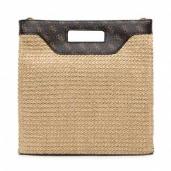Classic Handbag GUESS - Kasinta Raffia Cut Out Tote HWSB84 17230 BWL Beige -GUESS Sales Store 05 0190231588535 ks