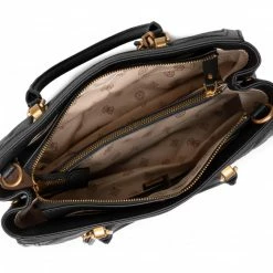 Classic Handbag GUESS - Abey (QB) HWQB85 58060 BLA Black -GUESS Sales Store 05 0190231595076 ks