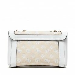 Classic Handbag GUESS - Always (Eb) HWEB84 25210 WHI White, Beige -GUESS Sales Store 05 0190231620501 is