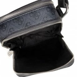 Men's Messenger Bag GUESS - Vezzola Smart HMEVZL P2302 BLA Black -GUESS Sales Store 05 7621826489638 ks