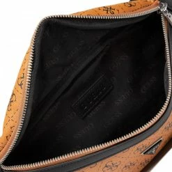 Men's Waist Pack GUESS - Vezzola HMVZLA P2230 COG Brown -GUESS Sales Store 05 7621826490450 is
