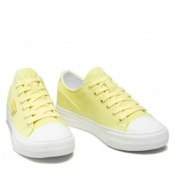 Sneakers GUESS - Sneaker Vulcan. Low FL6PNZ FAB12 LIME Green -GUESS Sales Store 05 0000209893977 pl
