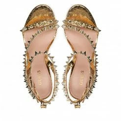 Elegant Sandals Sandals GUESS - Kaiha FL6KIH LEL03 GOLD Gold -GUESS Sales Store 06 0000209880809 rz